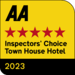 AA Inspectors' Choice Town House Hotel logo