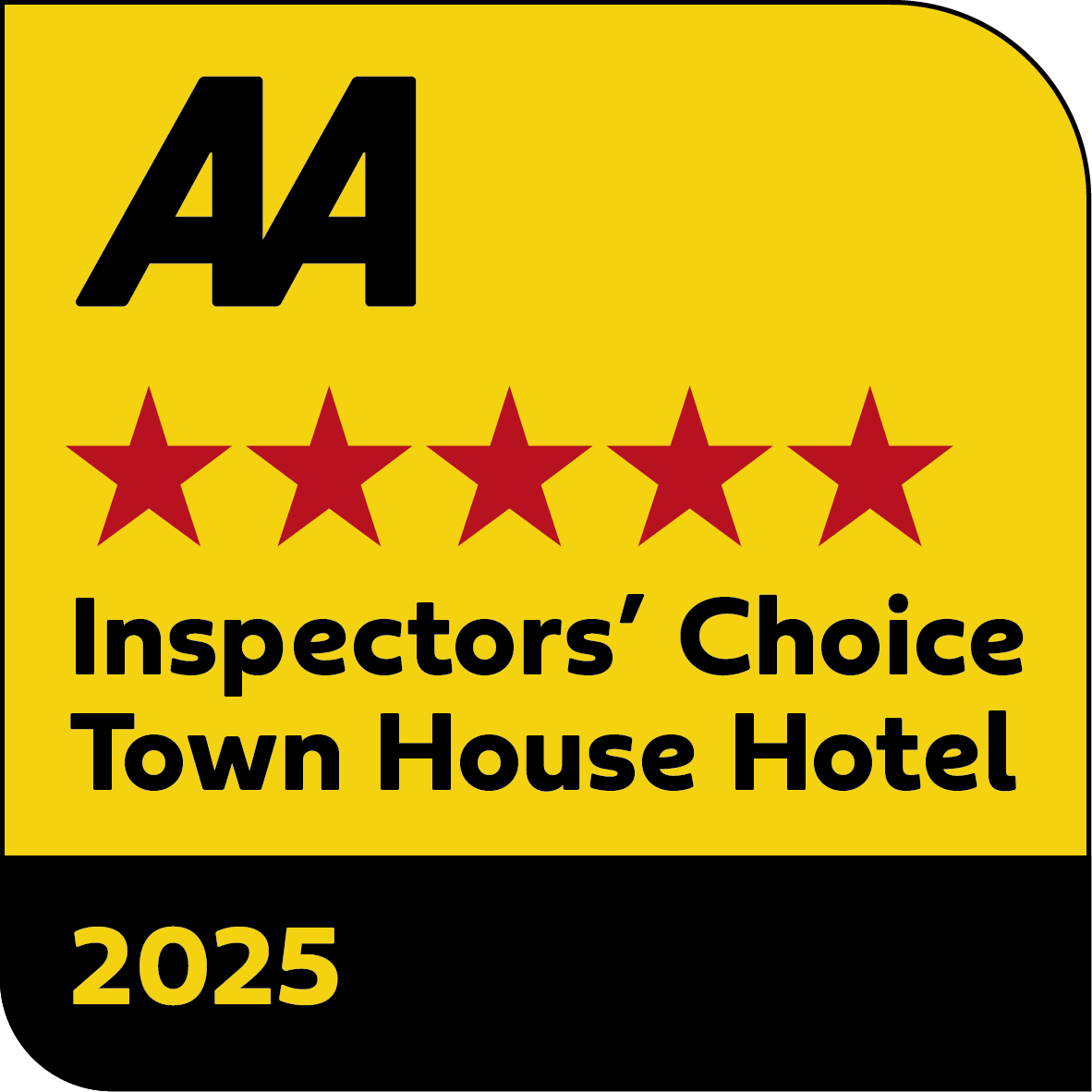 AA 5 Red Star Inspecter's choice - Town House Hotel